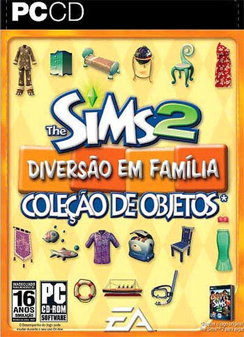 Capa The Sims 2 Diversão em Família