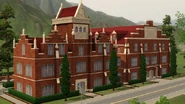 Academia e Coliseu Everglow, localizada em Moonlight Falls. Compartilha o prédio com o estádio.