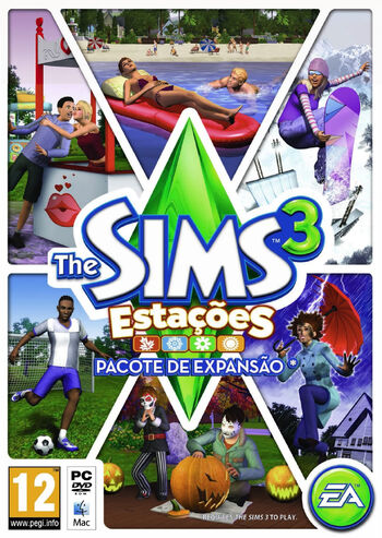 Packshot The Sims 3 Estações