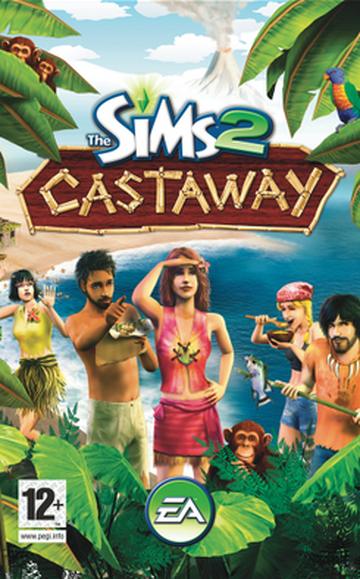 Jogo PS2 Os Sims 2 Naufragos