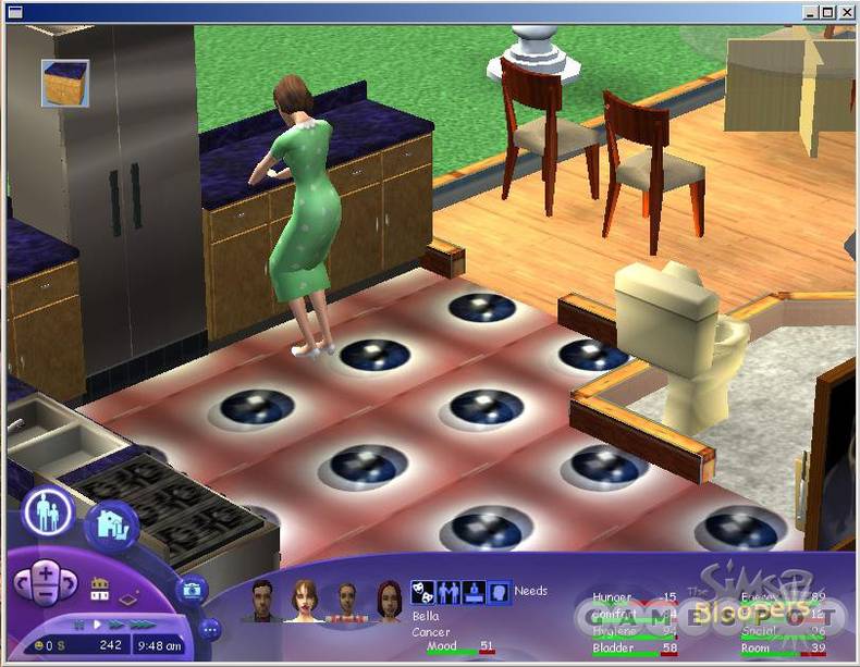 Modo Construção, The Sims Wiki