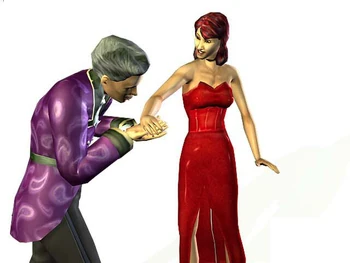 Laura e Vladmir (The Sims Bustin'Out)