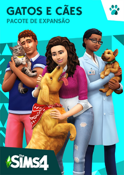 Capa The Sims 4 Gatos e Cães