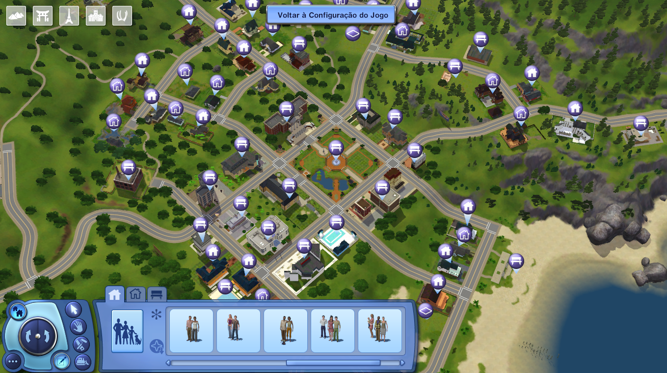 Modo Construção, The Sims Wiki