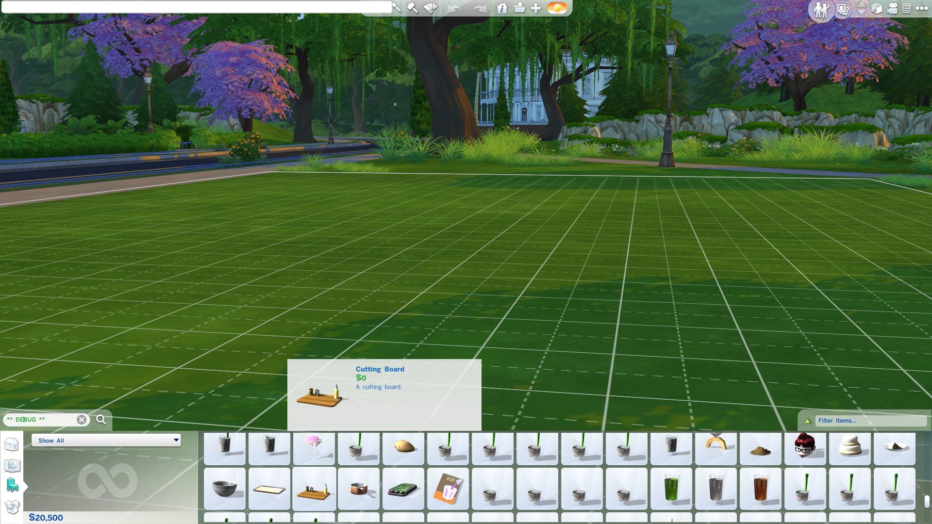 buydebug, The Sims Wiki