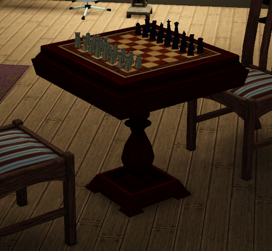 Mesa de xadrez, The Sims Wiki