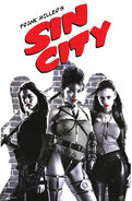 Frank Miller's Sin City - poster featuring Miho, Gail and Becky.