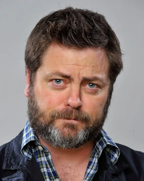 nick offerman sin barba