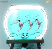 Sing ericguillon 101.jpg (396 KB) Early concept art of the "Crazy in Love" singing Shrimp.