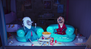 Eddie playing video games with Garry.