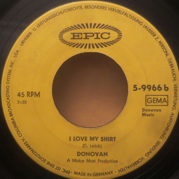Donovan Leitch song - My Love Is True lyrics