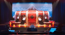 CranesBangingOnDrums