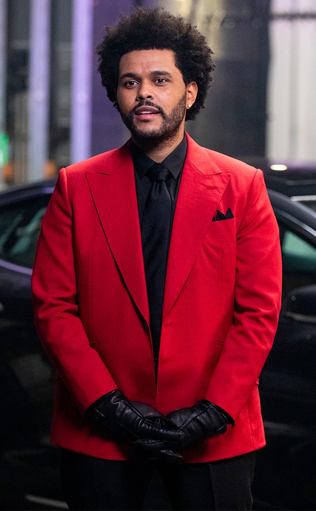 The Weeknd Red Suit - William Jacket