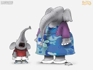 Sing ericguillon 114.jpg (70 KB) Meena's mother with a cut family member.