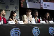 WonderCon 2018 Panel Ian Verdun, Eline Powell, Alex Roe, Sibongile Mlambo, Emily Whitesell