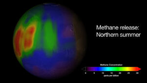 Martian Methane Map