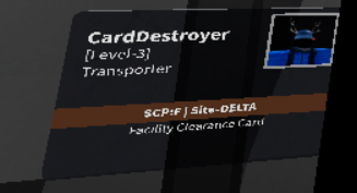 Keycards Site Delta Wiki Fandom - roblox scp keycard