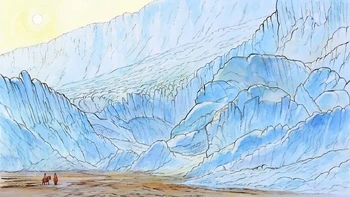 The edge of the great glacier