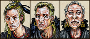 Raven shaman portrait set from Ride Like the Wind