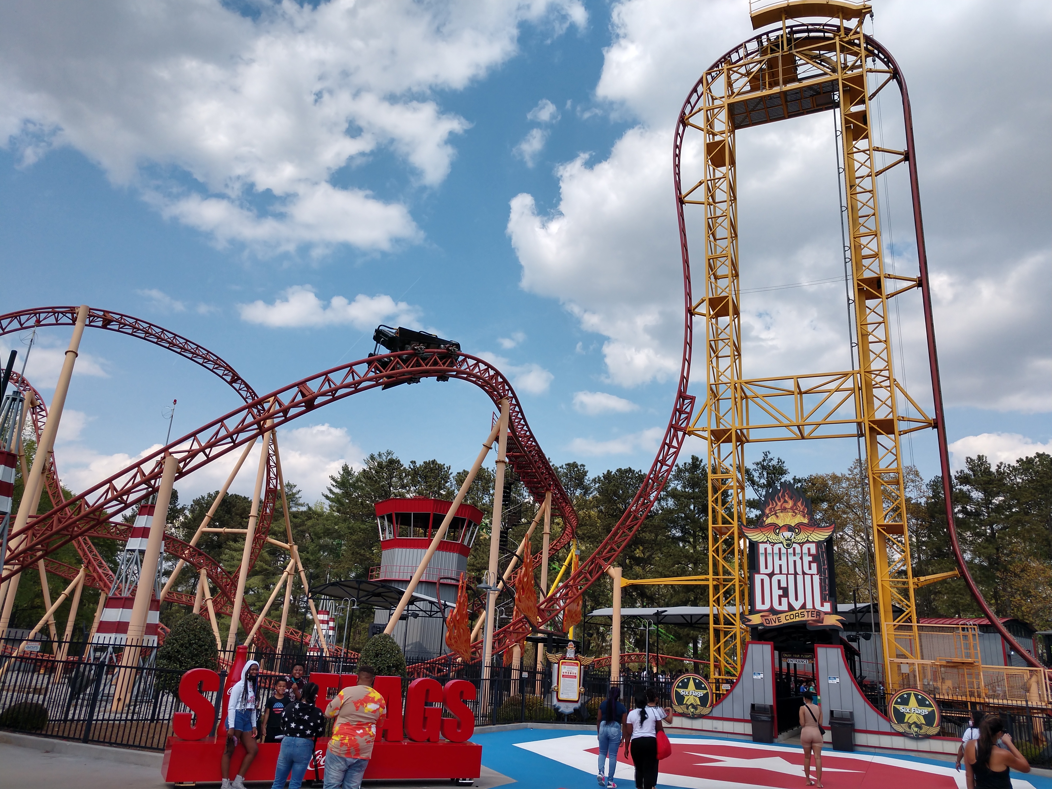 Dare Devil Dive (Six Flags Over Georgia), Six Flags Wiki