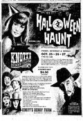 Knott's Halloween Haunt 1974 ad