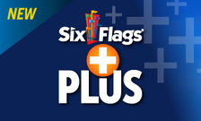 Six Flags Plus Visual Logo