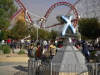 The entrance to X in 2002