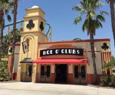Ace O' Clubs, a barbecue restaurant at the north end of Metropolis.