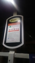 Safety information sign