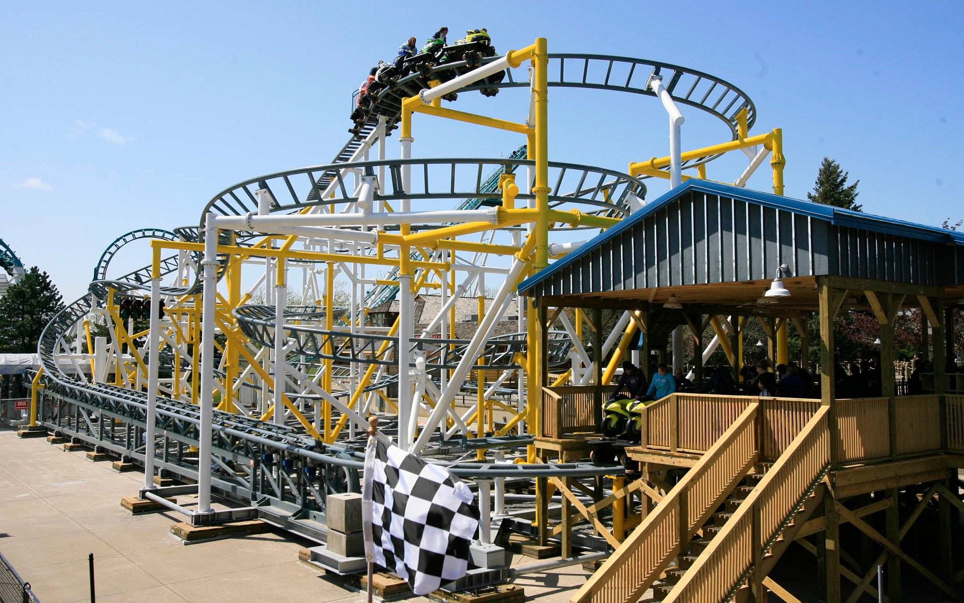 Motocoaster Six Flags Wiki Fandom