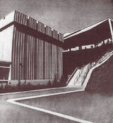 The original exterior of the Showcase Theatre in 1971.