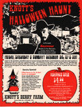 Knott's Halloween Haunt 1973 flyer
