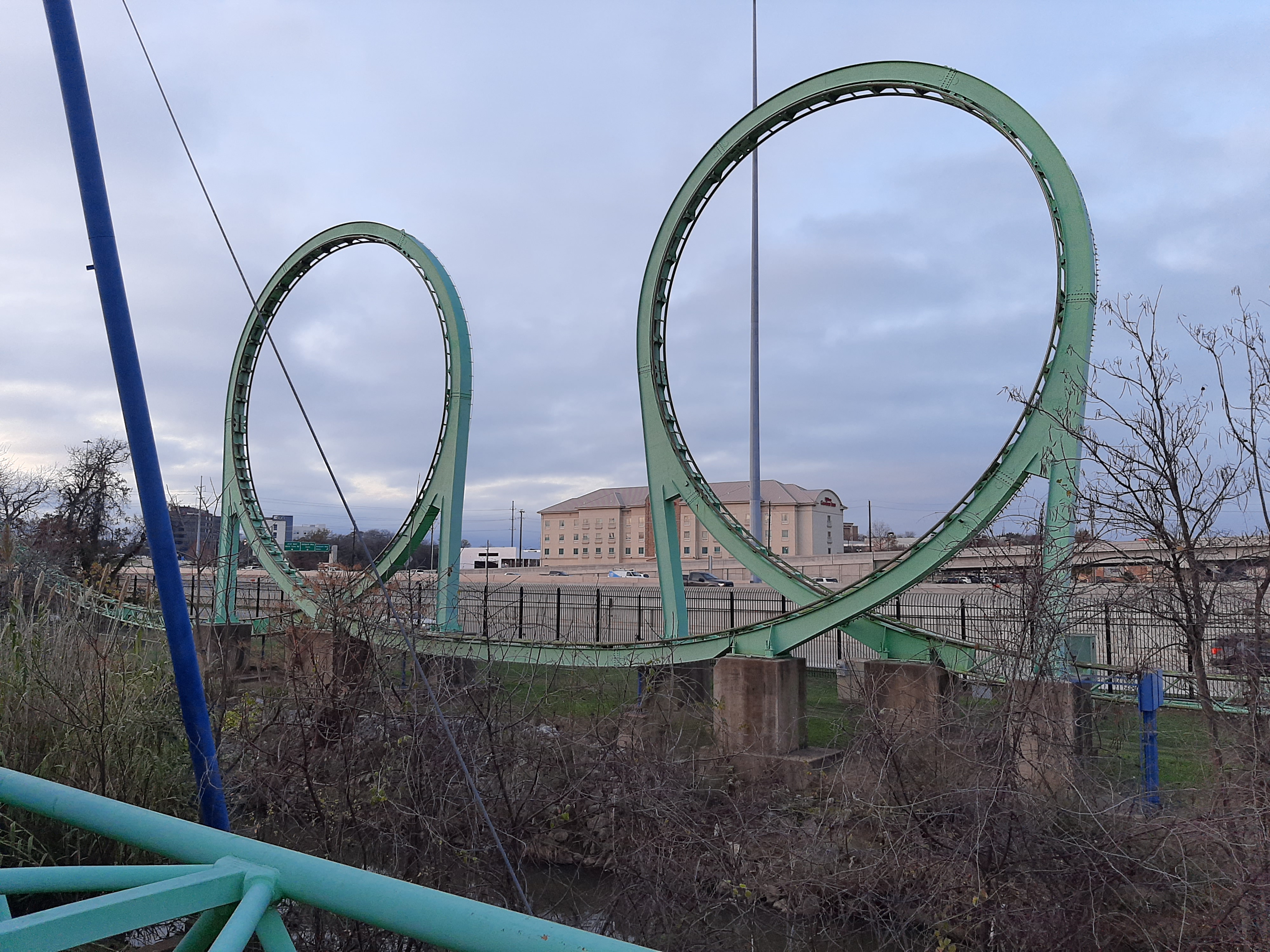 Official Titan POV  Six Flags Over Texas 