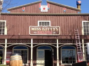 Work being done on Miss Kitty's Saloon in during the 2014-2015 off-season.