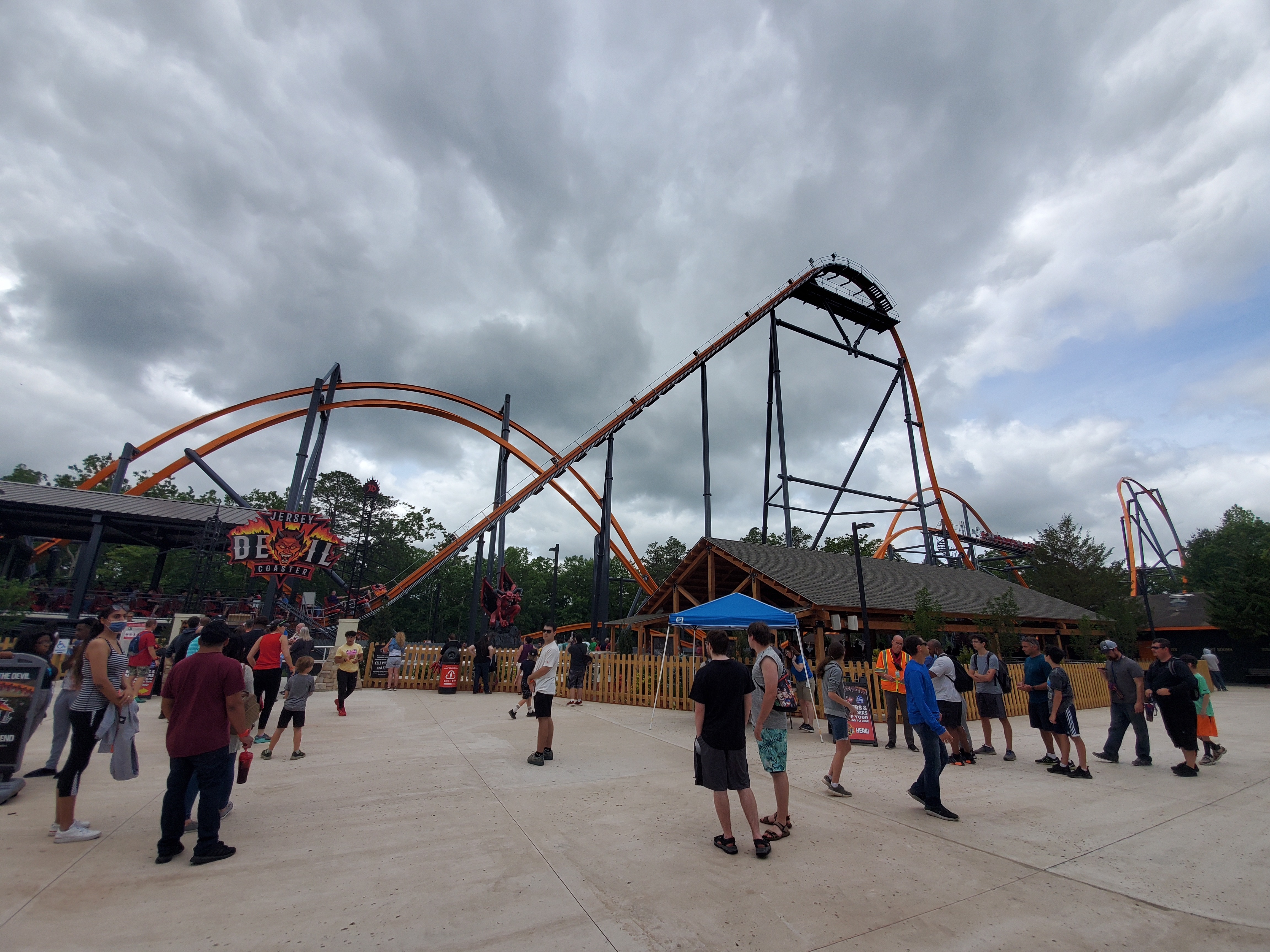 Jersey Devil Coaster Six Flags Wiki Fandom