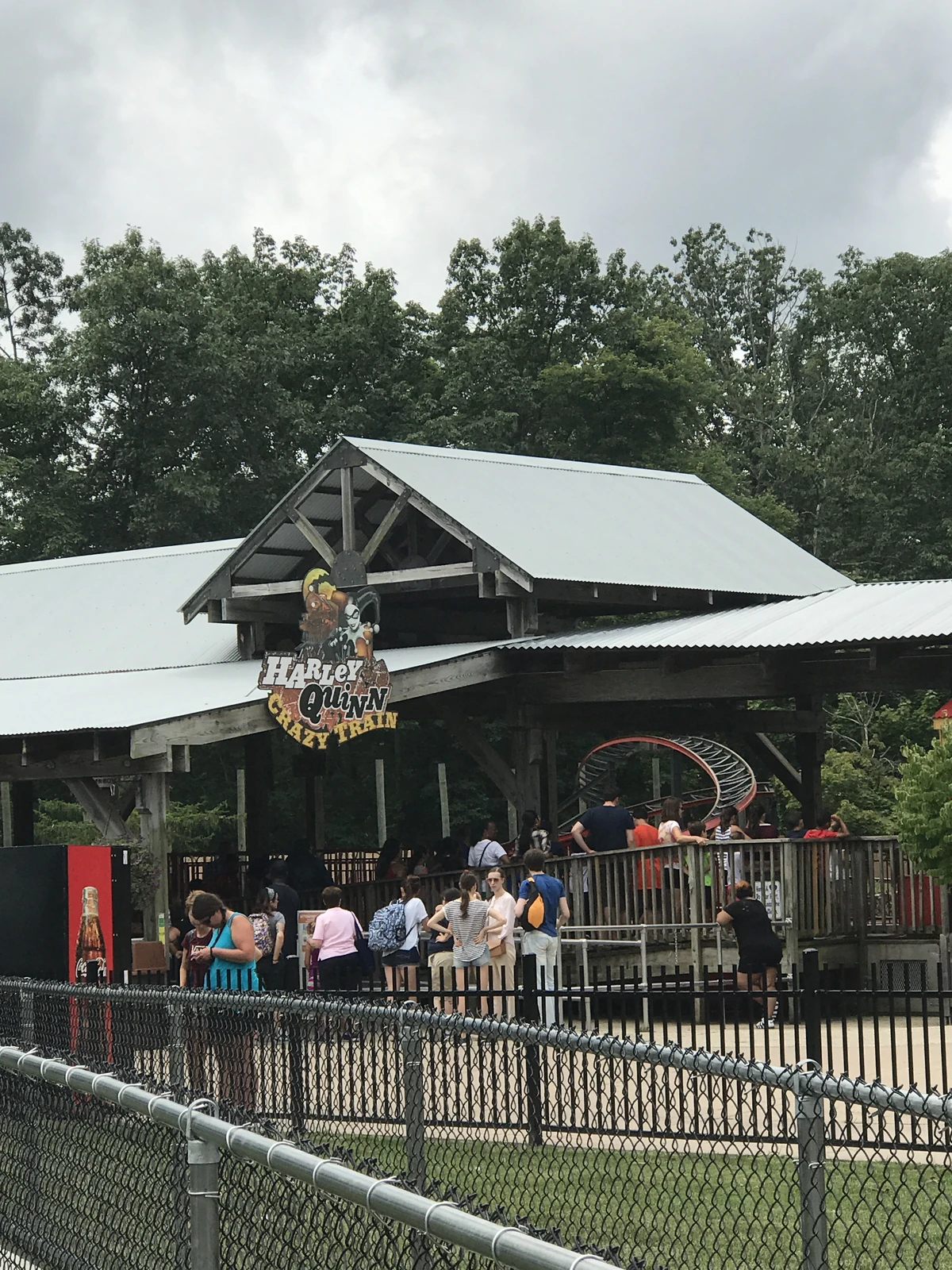 Harley Quinn Crazy Train Six Flags Wiki Fandom