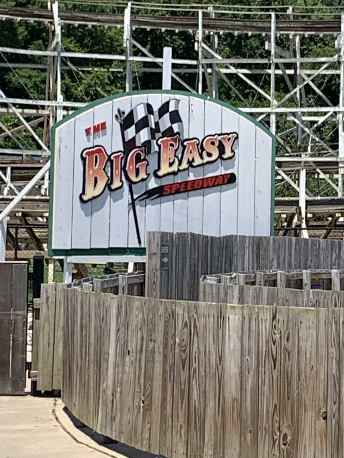 Big Easy Speedway Six Flags Wiki Fandom