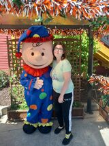 Charlie Brown at Dorney Park's Great Pumpkin Fest.