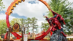 El Diablo at Six Flags Great Adventure