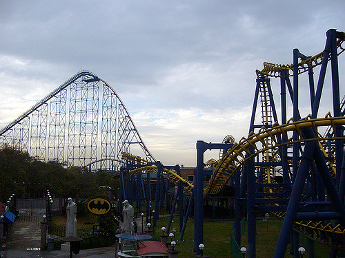 Batman The Ride Six Flags Mexico Six Flags Wiki Fandom