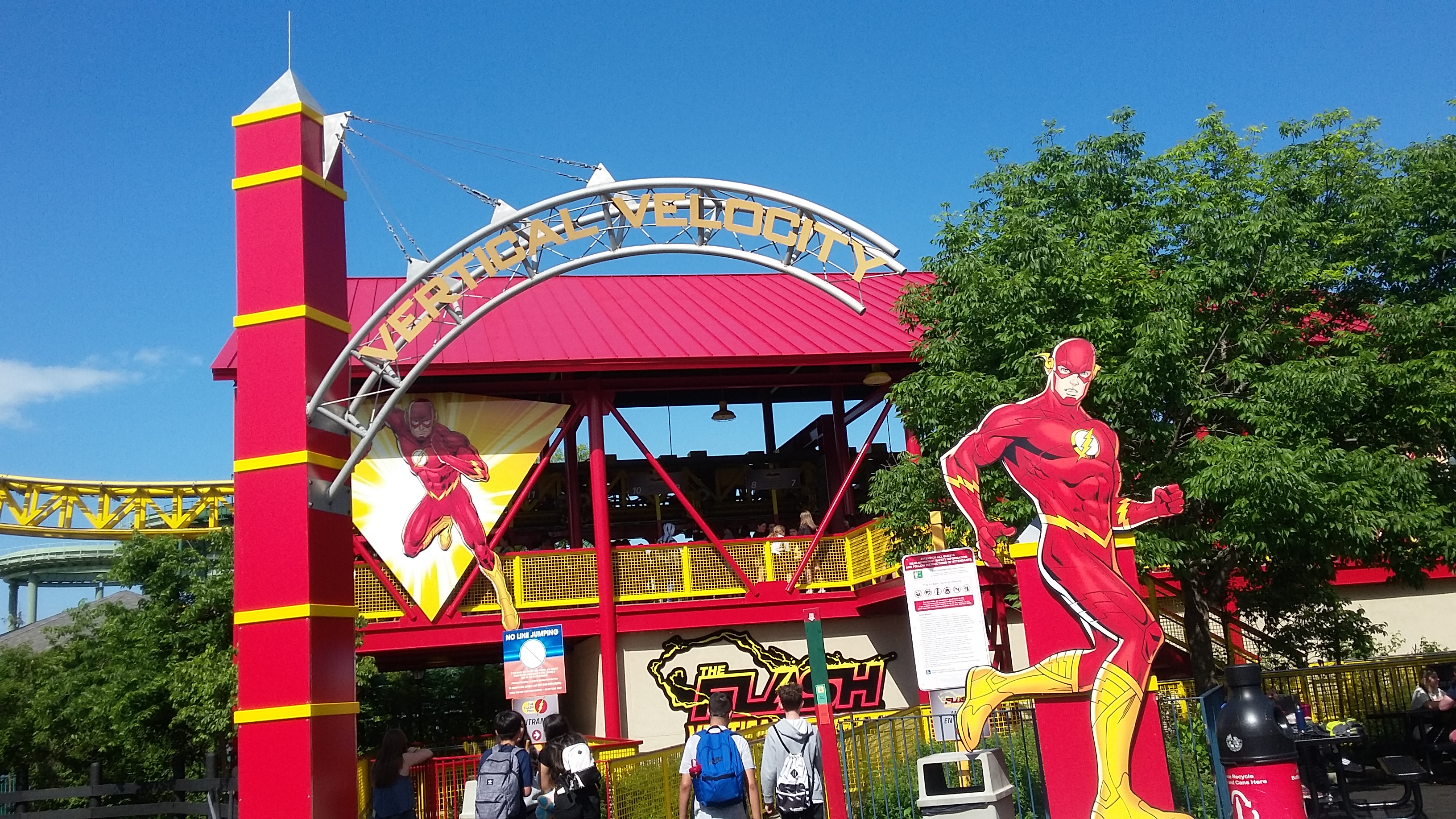 The Flash Vertical Velocity Six Flags Wiki Fandom