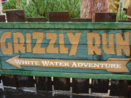 Grizzly Run's Entrance Sign