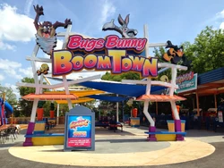 Bugs Bunny Boomtown at Six Flags Over Texas