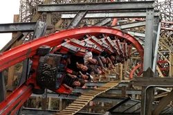 Medusa Steel Coaster at Six Flags Mexico