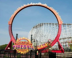 Bourbon Street Fireball at Six Flags America