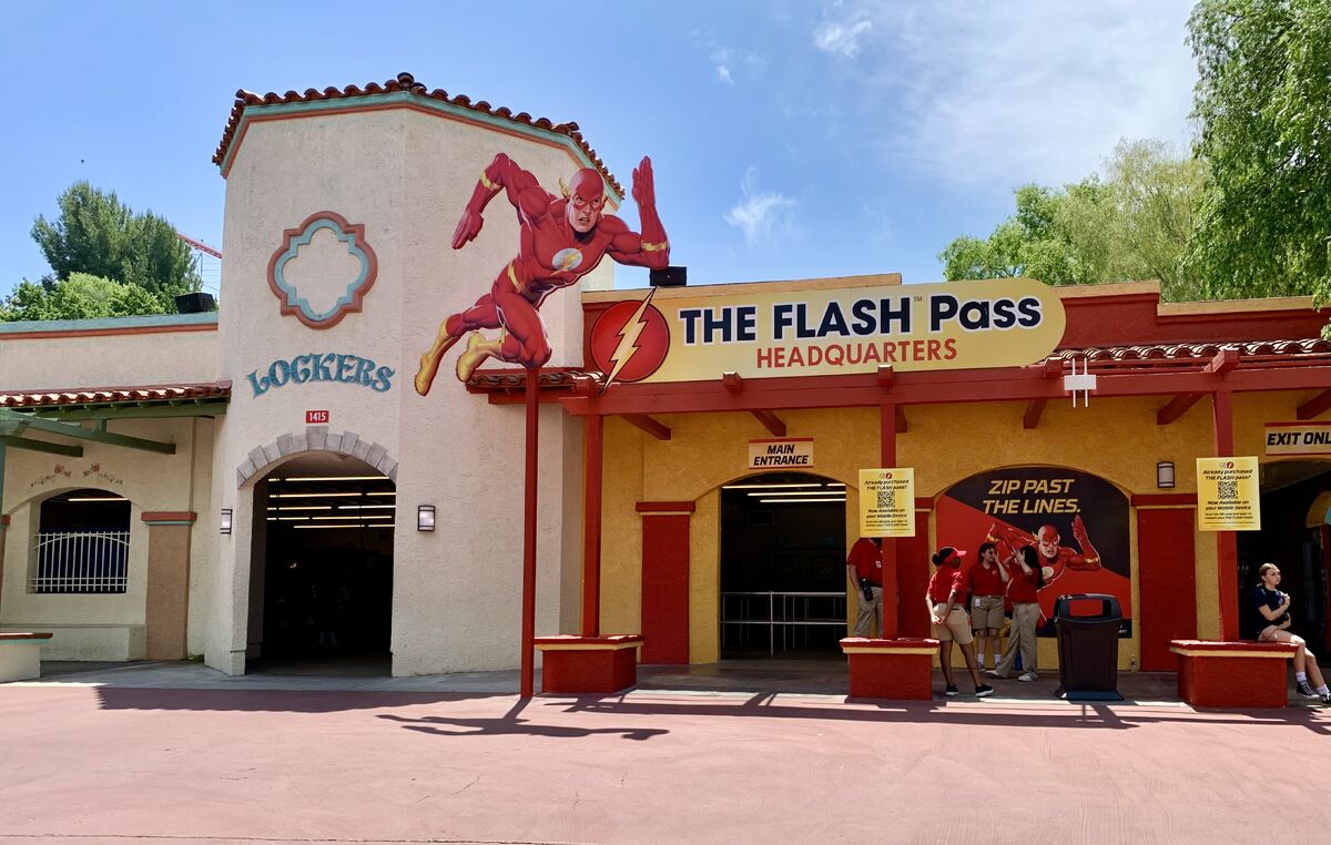 The Flash Pass Six Flags Wiki Fandom