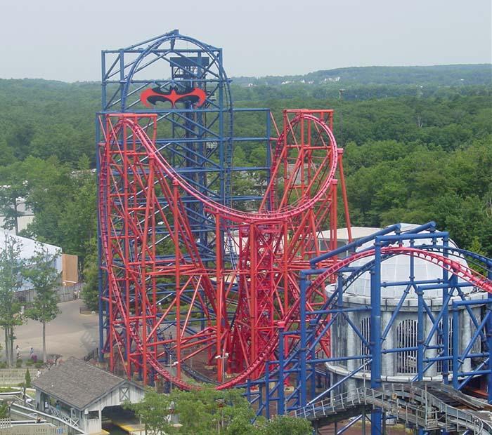 Batman Robin The Chiller Six Flags Wiki Fandom