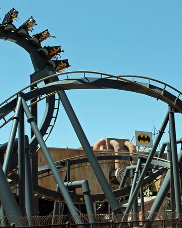 Batman The Ride Six Flags St Louis Six Flags Wiki Fandom Refrain hill and gully rider, hill and gully. batman the ride six flags st louis