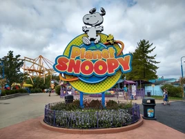 Planet Snoopy's Entrance At Kings Island