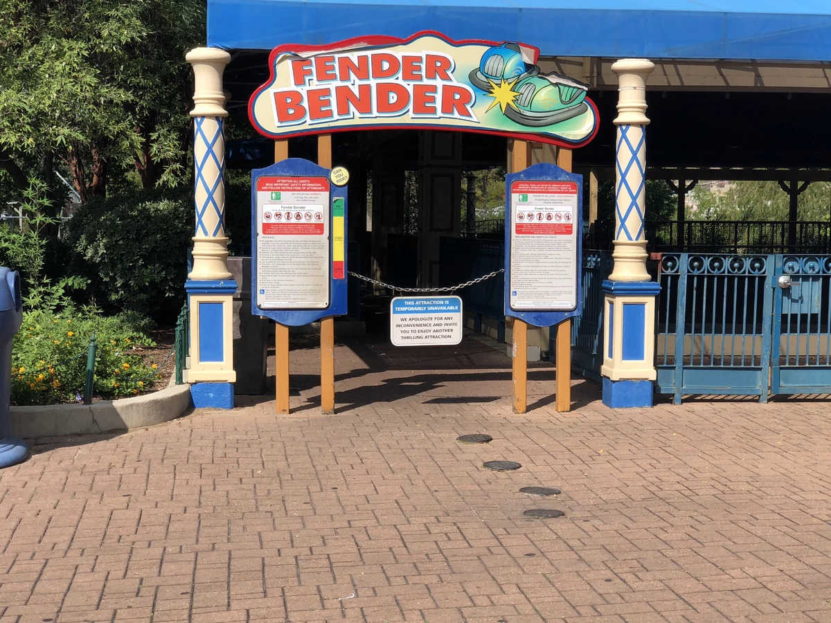 Fender Bender Six Flags Wiki Fandom